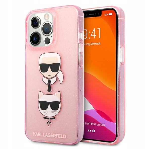 Karl Lagerfeld KLHCP13LKCTUGLP iPhone 13Pro 13 6,1" růžový