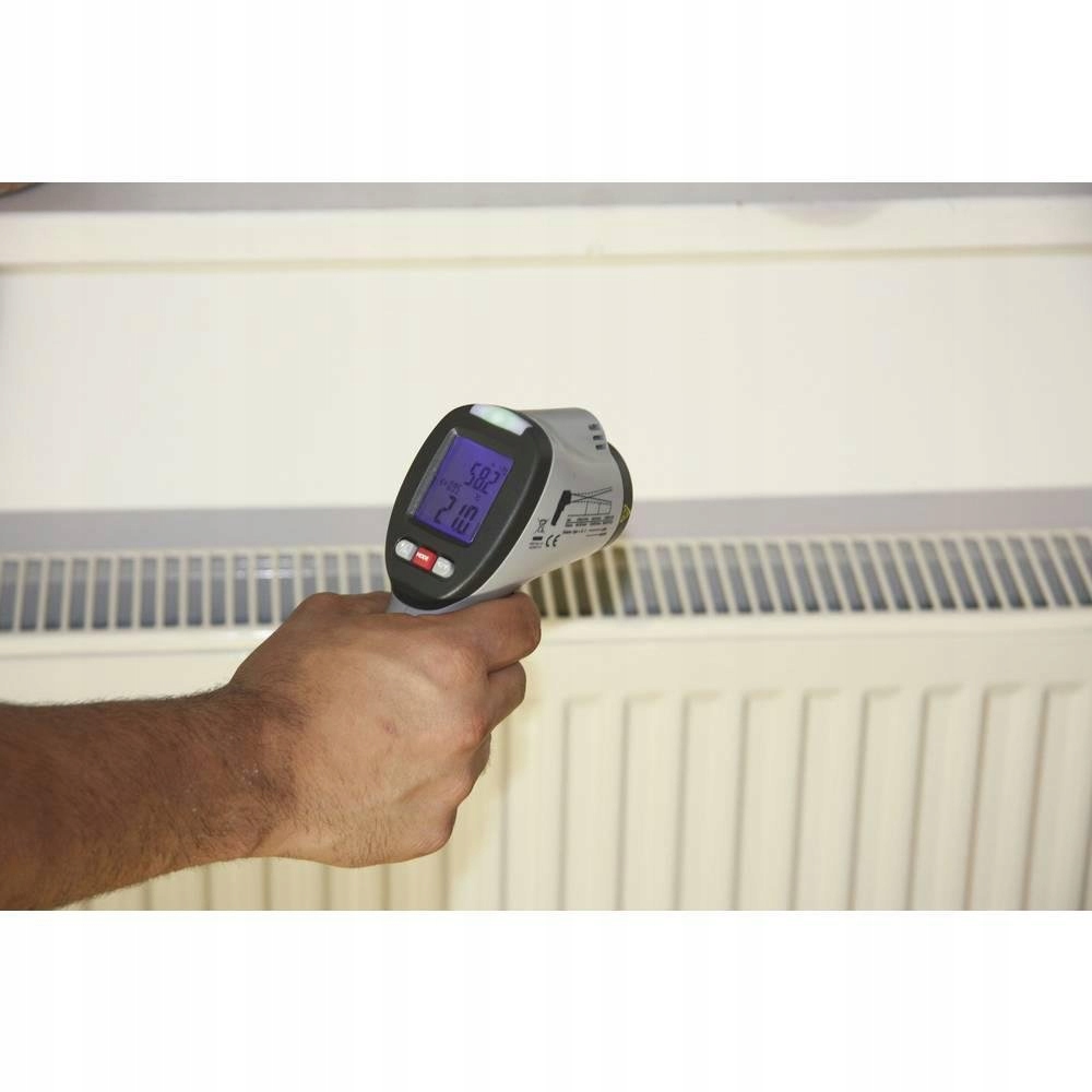 Pirometr VOLTCRAFT IR-SCAN-350RH/2 -50 do +380C Kolor biały