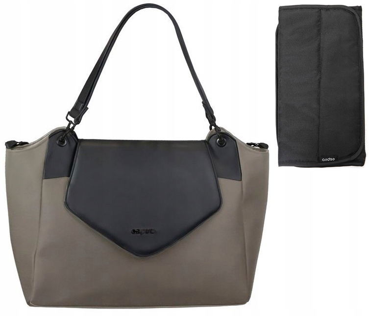 TORBA DO WÓZKA ESPIRO NA RĄCZKĘ ZACZEPY PRZEWIJAK ONLY WAY SMOKEY TAUPE