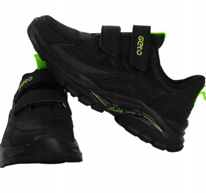 Buty Sportowe Dziecięce Sneakersy Rzepy Chłopięce