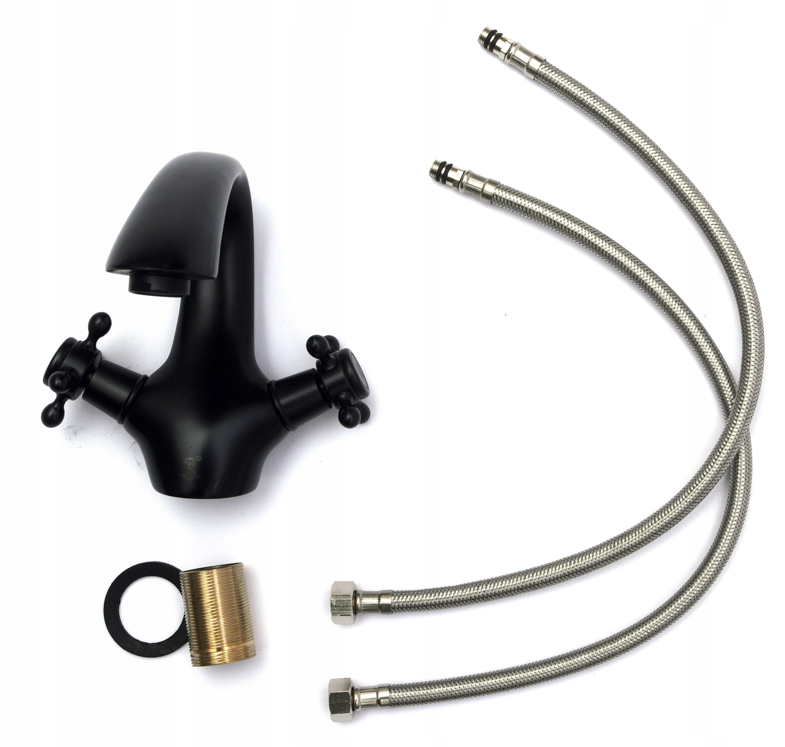 BATERIA UMYWALKOWA CZARNA RETRO STOJĄCA GAT.2 Kolor czarny