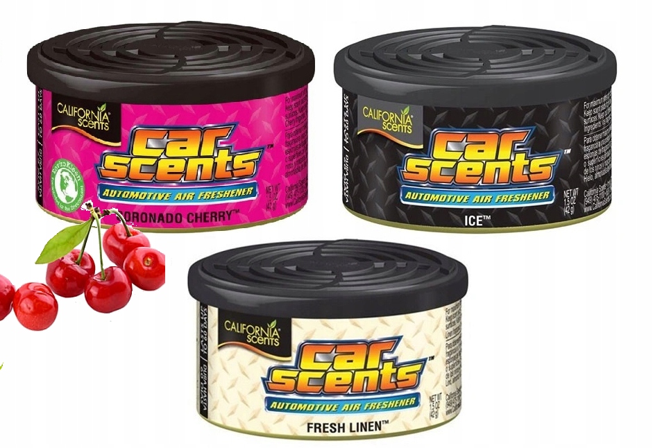 

California Car Scents Cherry Ice Linen Zapach