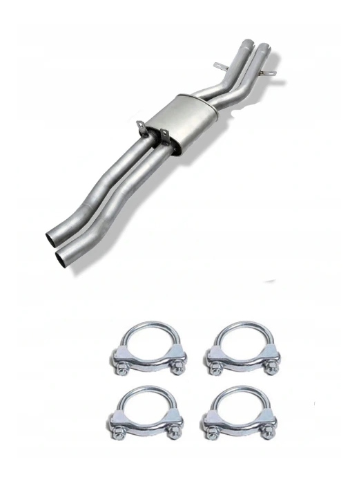 03.18 - BMW 320i 325i 330 E46 2.2 2.5 3.0 середній глушник