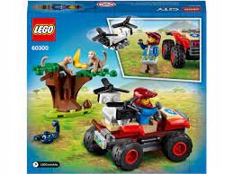 Lego 60300 City Čtyřkolka záchranářů divokých zvířat