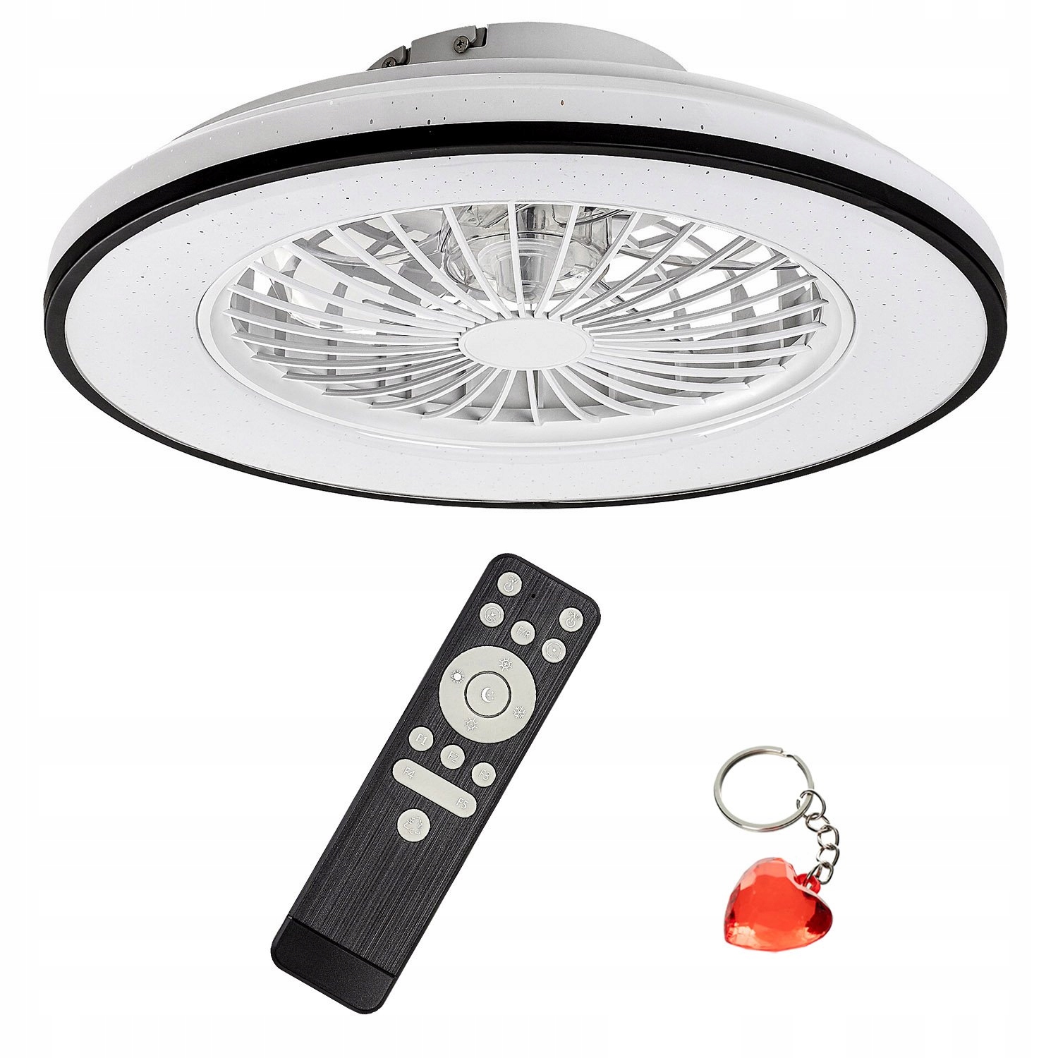 Stropná lampa s ventilátorom Led ventilátor 48 W s diaľkovým ovládaním DALFON2 7