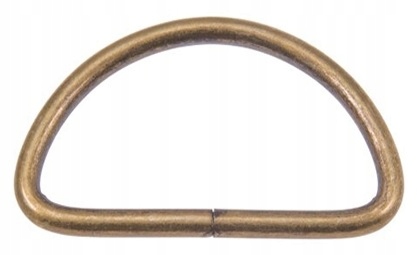 Półkole metalowe do torebki D Ring 20mm 5 szt.