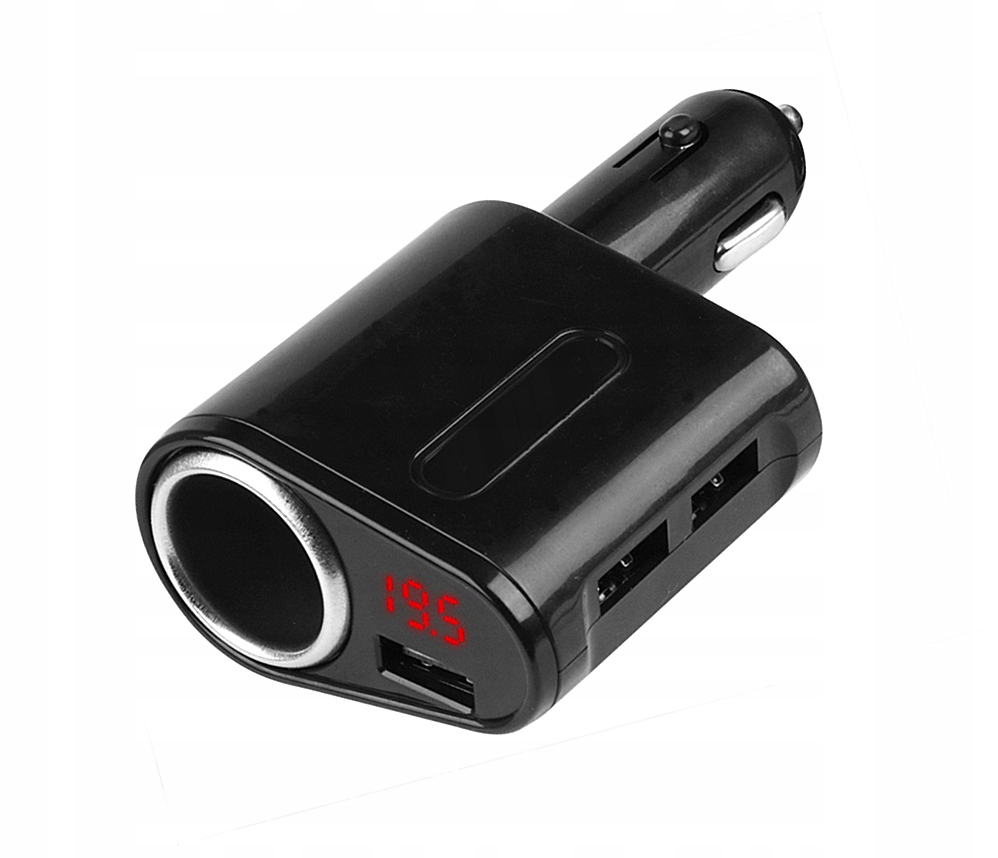 

Ładowarka D6P92 Z Woltomierzem 3XUSB Gniazdo Euro