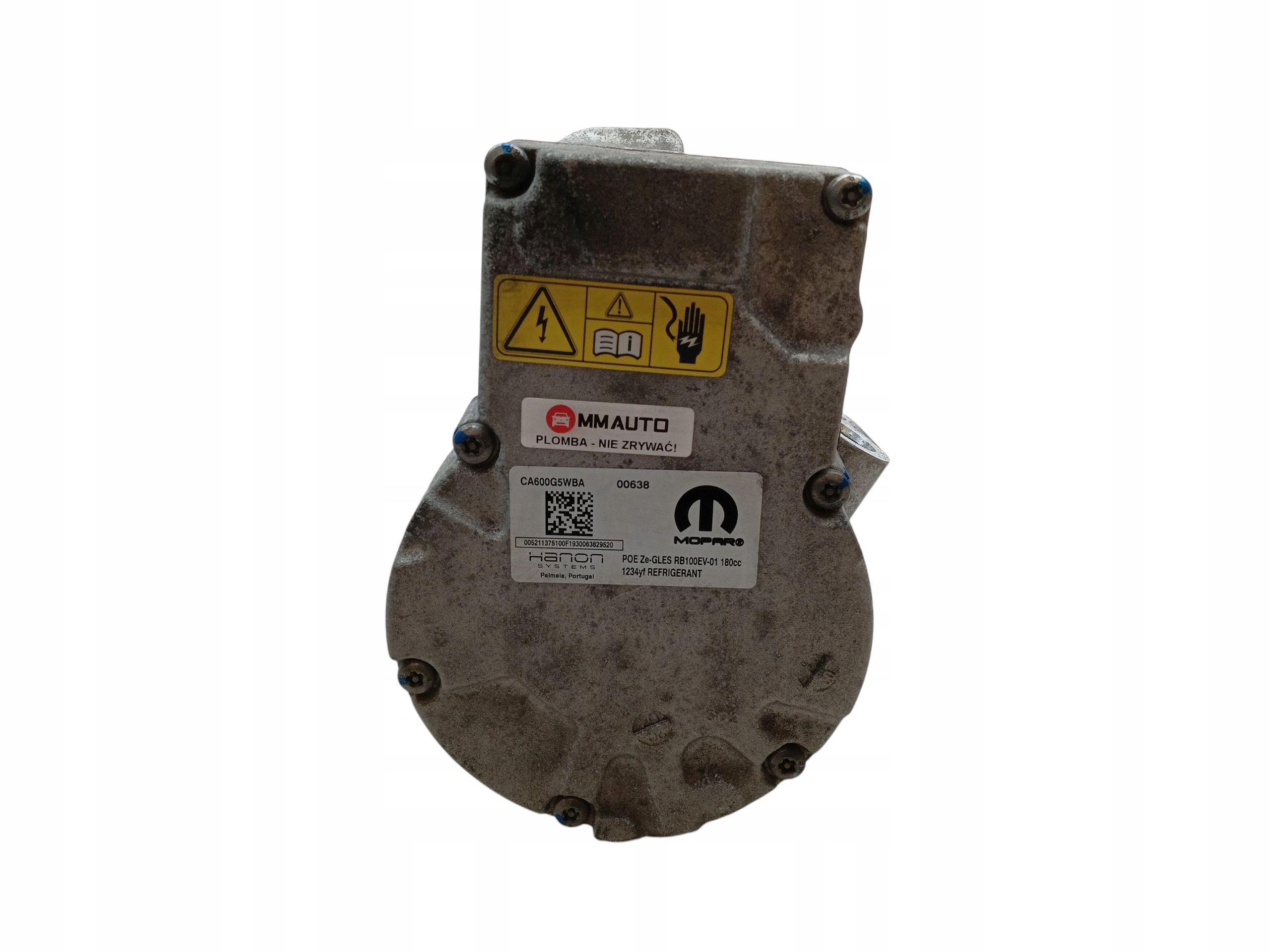 compressor compressor; of the air conditioning JEEP COMPASS II (2017-2020) CA600G5WBA