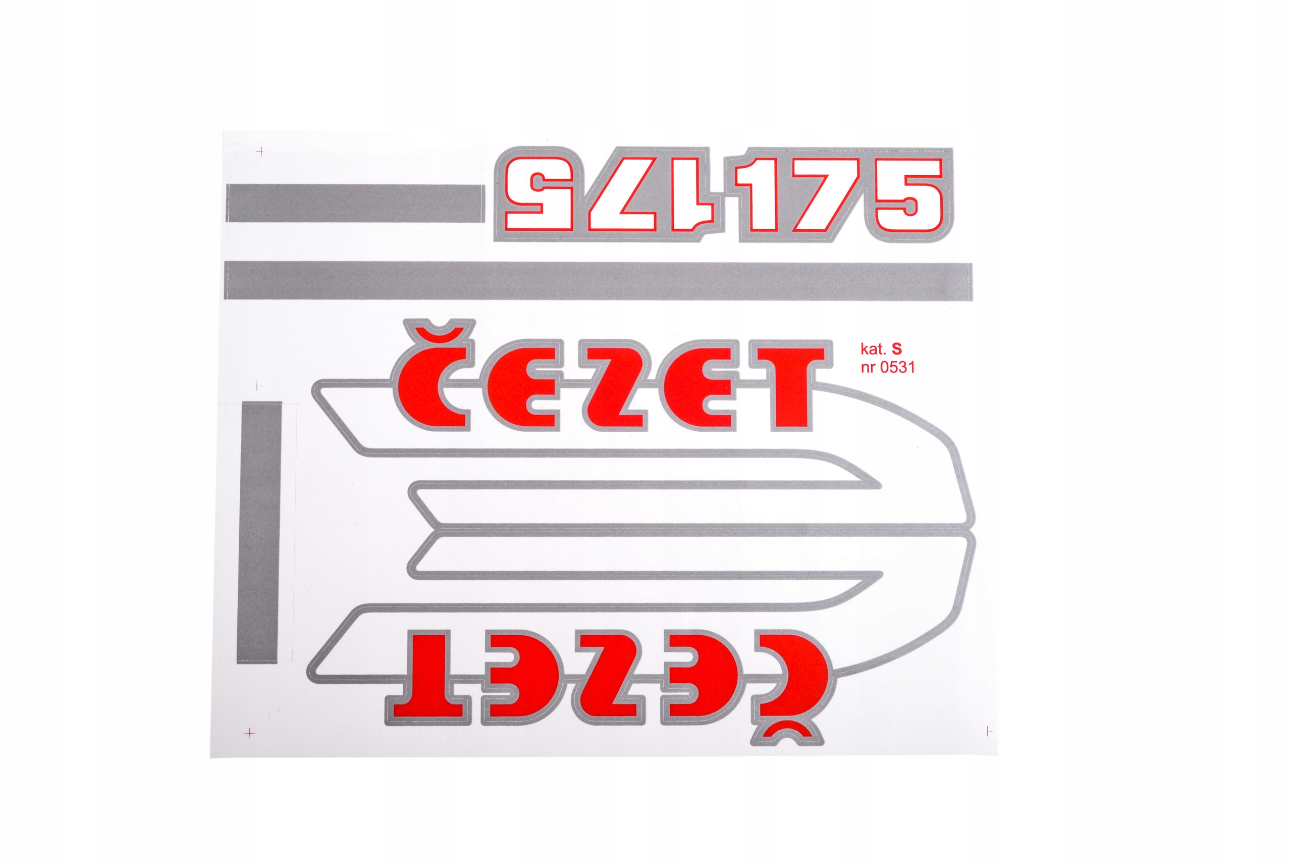

Komplet Naklejek Cz Cezet Ćezet 175 Naklejki