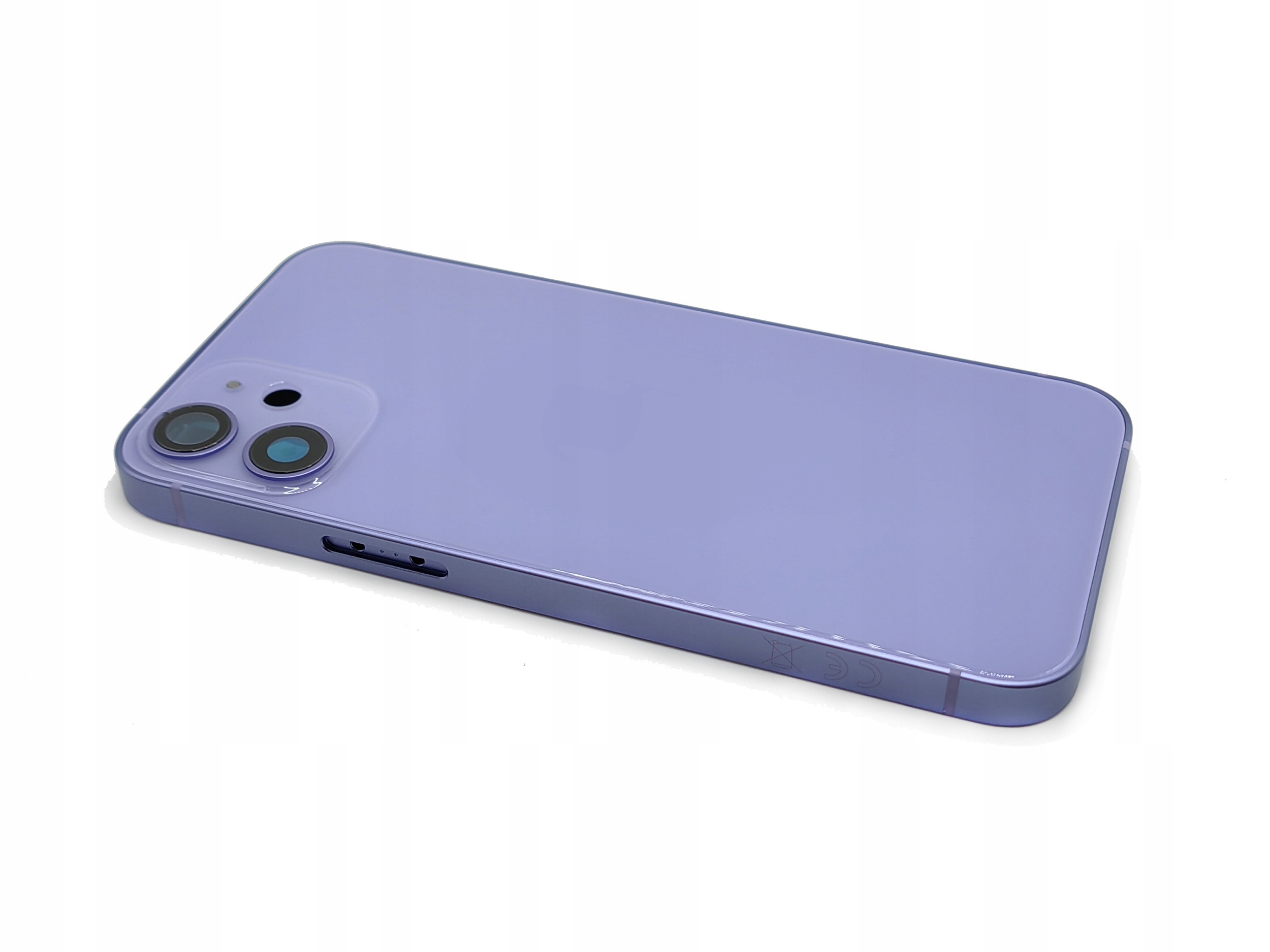 Obudowa Panel Tył Korpus Ramka Pasuje Do Iphone 12 Mini Fioletowy