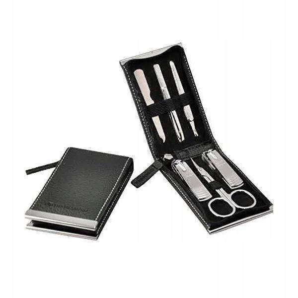 Sada Na Manikúru Tři Sedmi Černá 6 Nástrojů