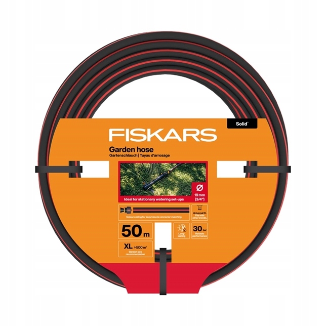 Fiskars Wąż Ogrodowy Solid 19MM 3/4"50M 1076063