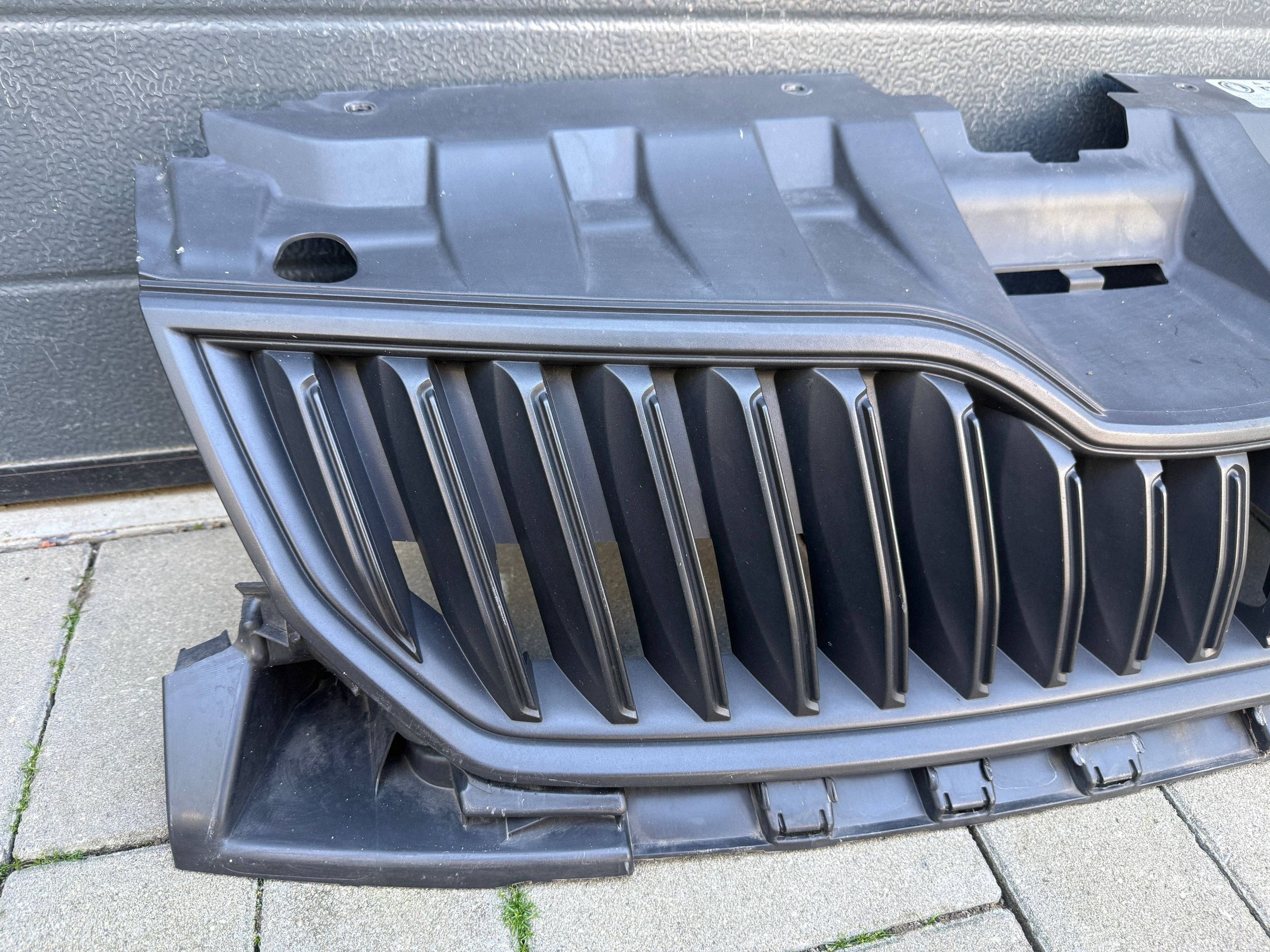 Skoda Fabia 3 III front PREKLADgrill front front