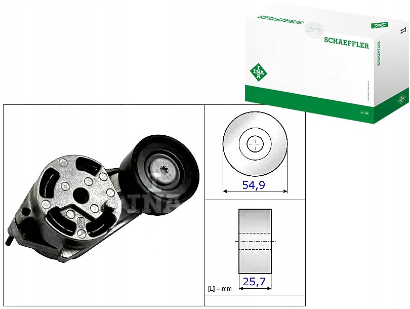 Napínač Klínového Řemene Vel. Bmw 1 (F20), 3 (F30