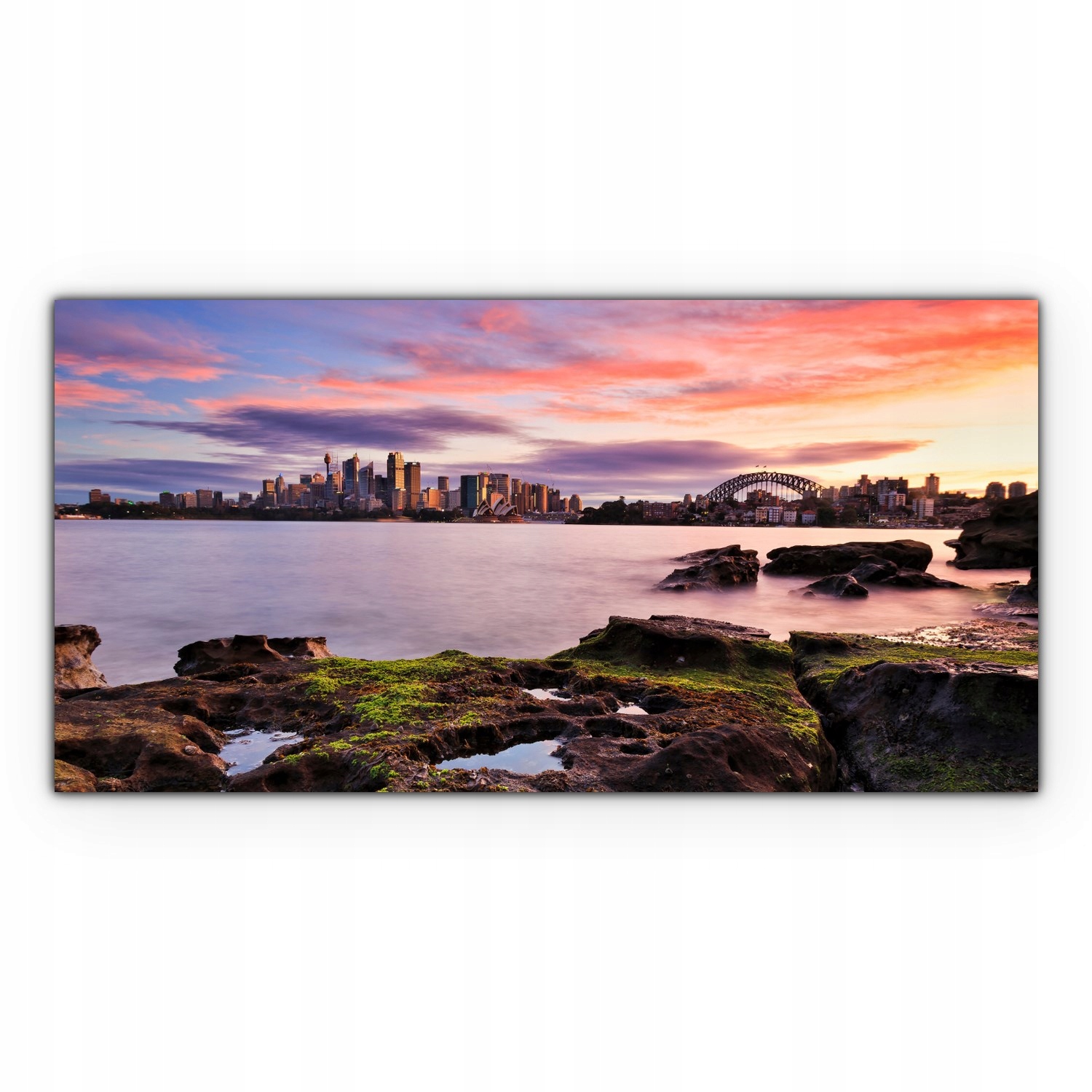 

Fotoobraz na płótnie 140x70 Sydney Zachód Słońca
