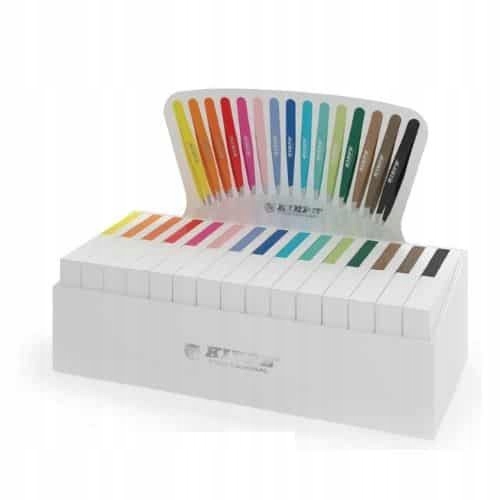 pinzety Kiepe K-tweezers (15 ks) různé barvy Display