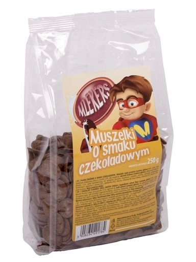 Mlekersy mušle snídaňové cereálie s čokoládovou příchutí 250 g