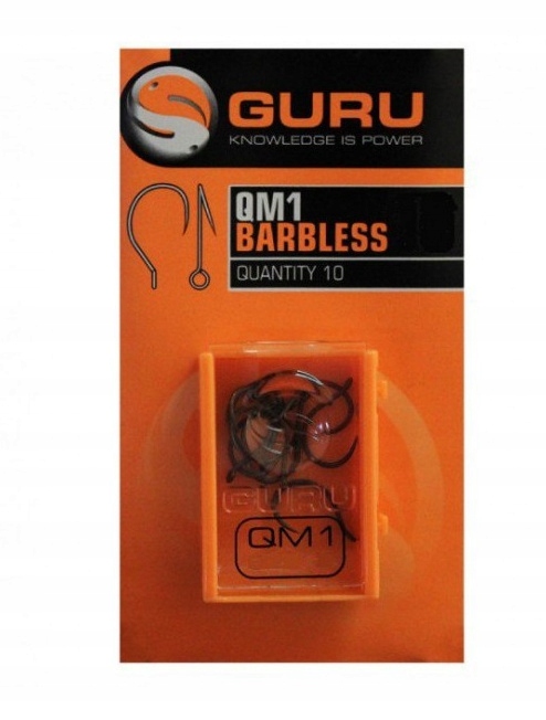 Haczyki Guru QM1 Hook 18 Barbless