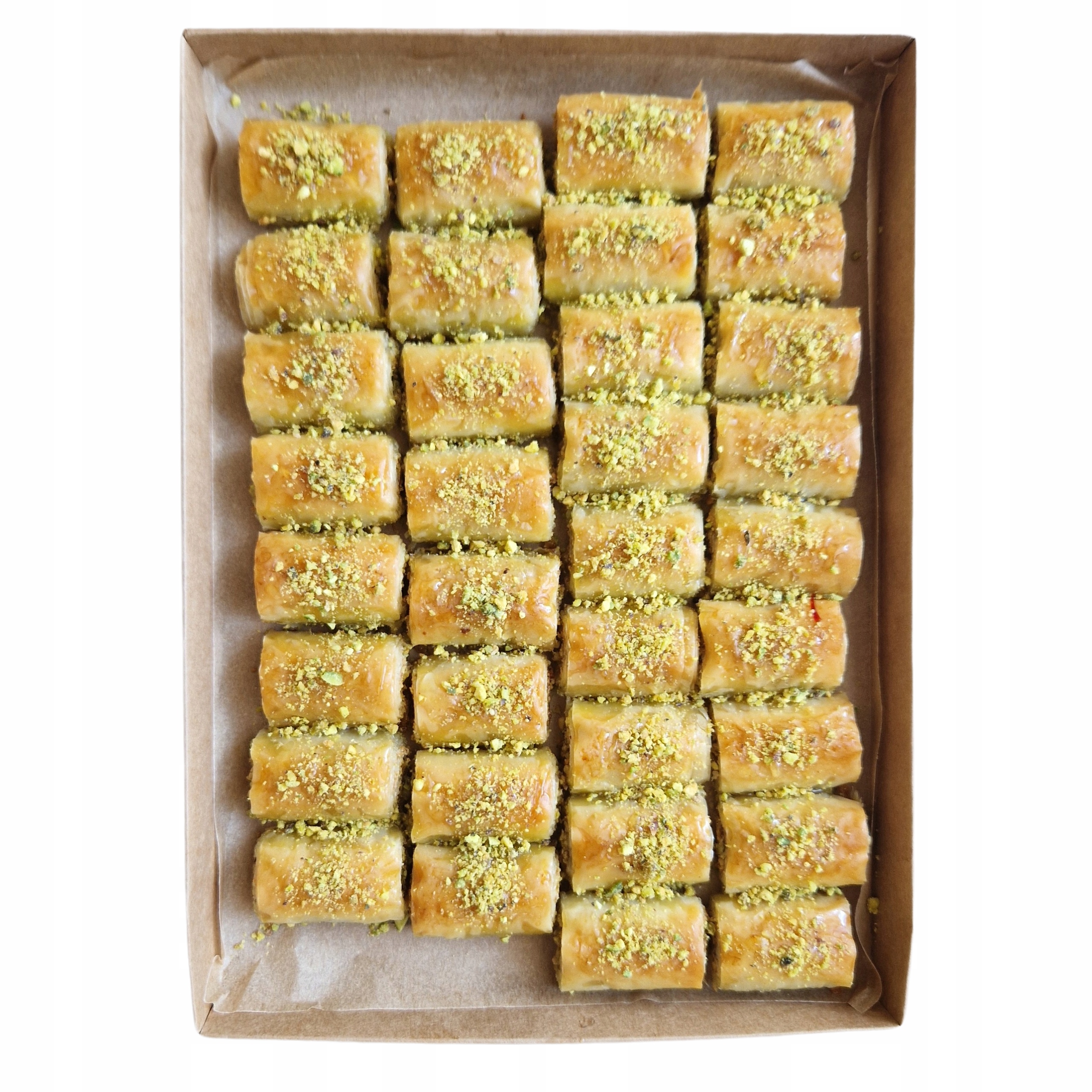 Levně Baklava Pistáciová Baklava sušenky křehké sladké do kávy 1000 g