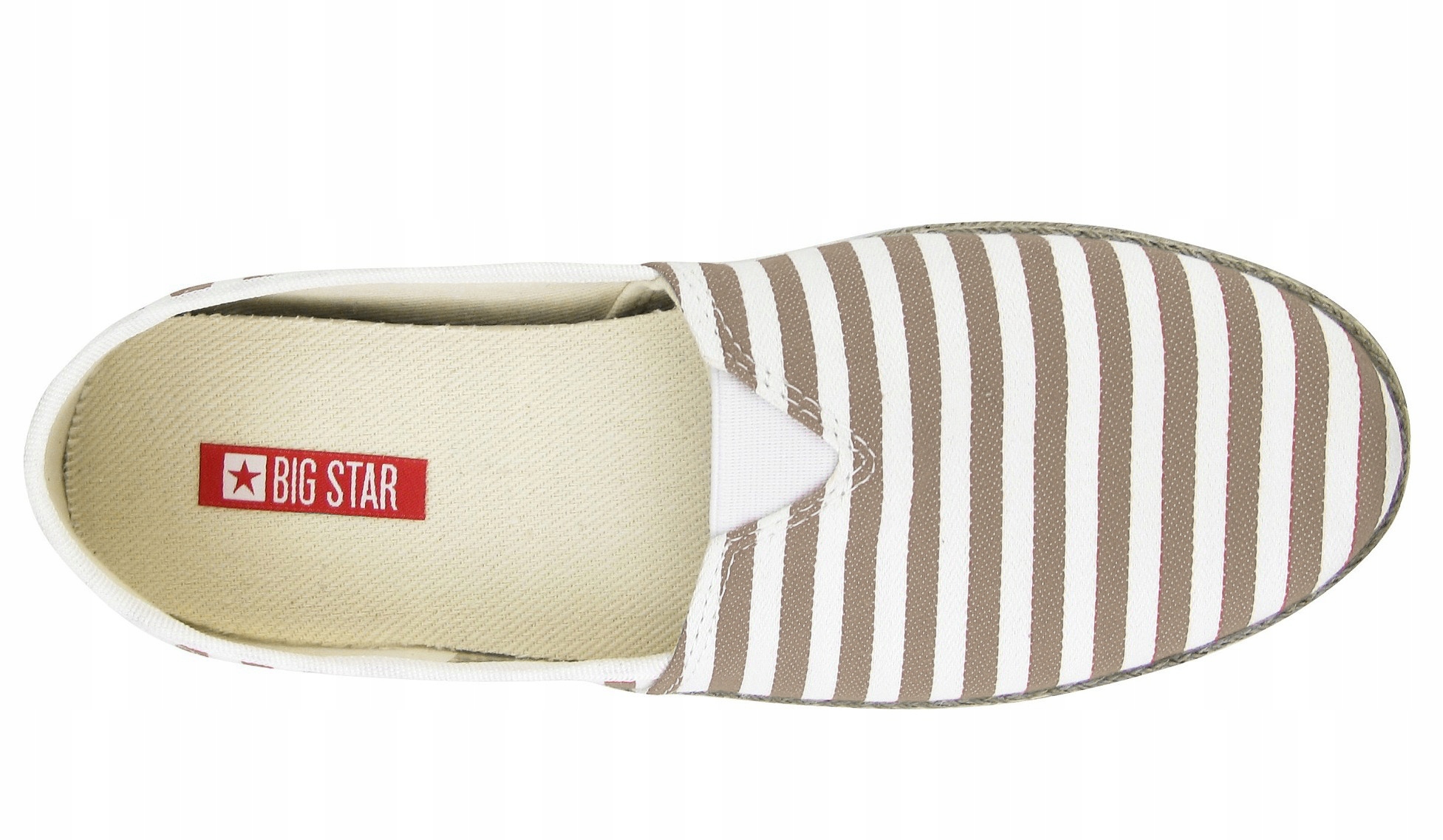 ESPADRYLE damskie BIG STAR wsuwane FF276029 39 Cechy dodatkowe oddychające