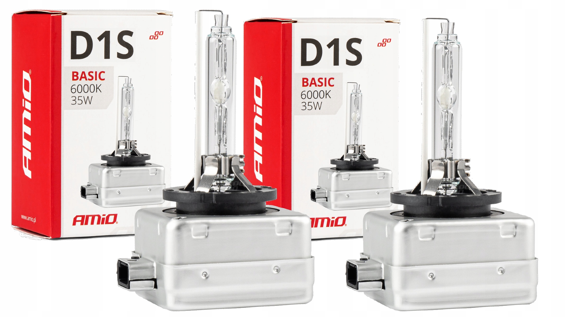 

Żarniki D1S 6000K Xenon Amio Basic Kpl 2szt
