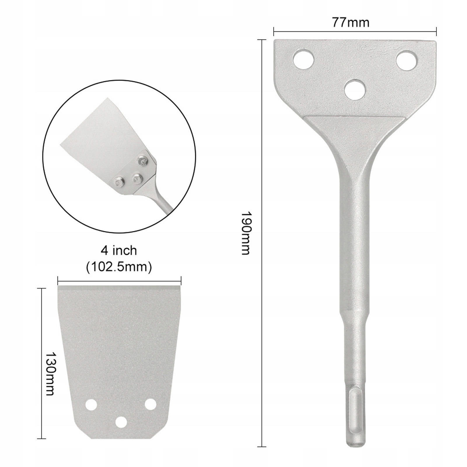 DŁUTO SKROBAK 4cali SDS DO BOSCH Typ uchwytu SDS-Max