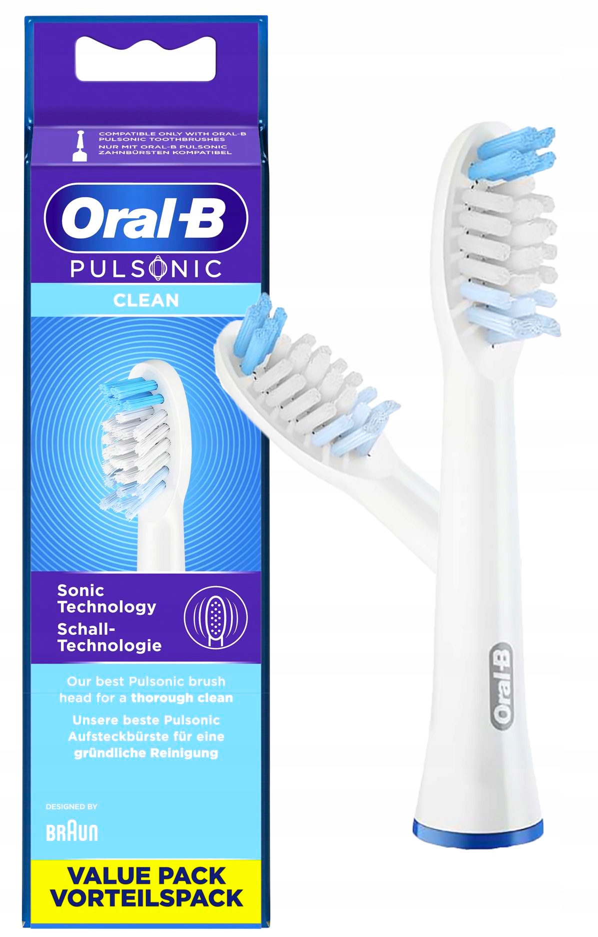 

Oral-b Pulsonic Braun Oryginalna Końcówka x1