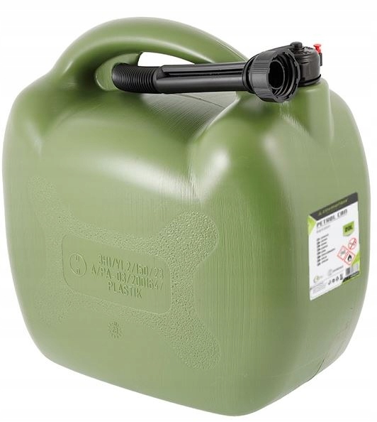 

Kanister Plastikowy Na Paliwo Z Lejkiem Owalny 20L