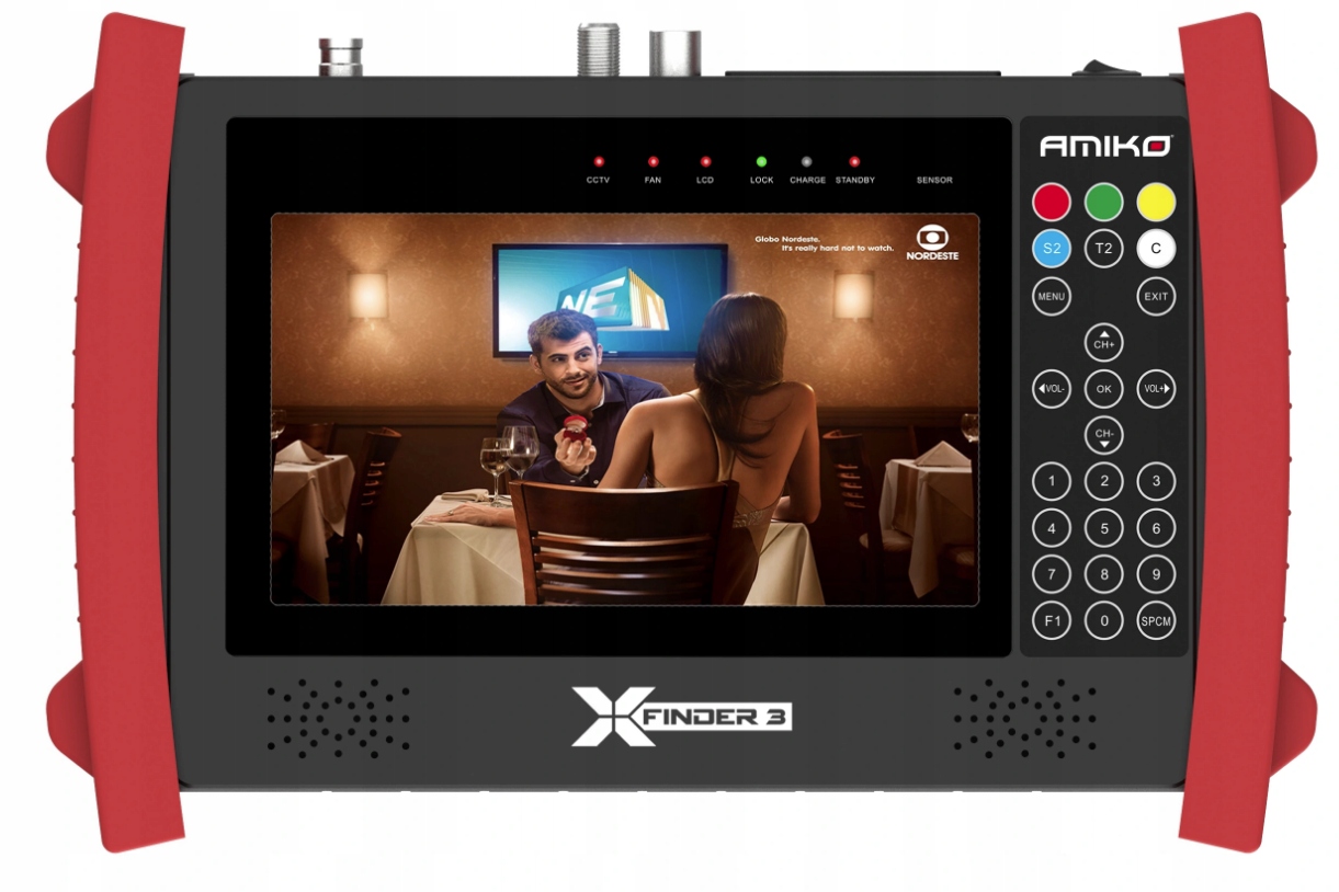 Merač DVB-S/S2, DVB-T/T2, Dvb-c X Finder 3 Amiko