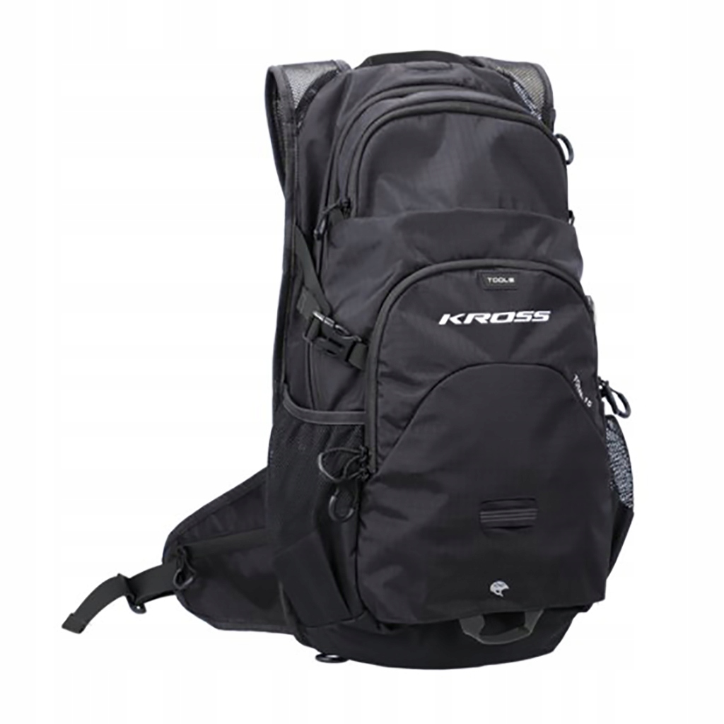 Plecak Rowerowy Kross Total 20l Czarny Pojemny Wytrzymały Solidny