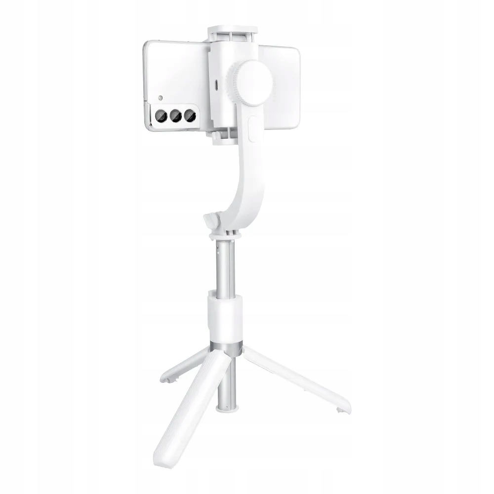 Gimbal Selfie Stick Tripod SSTR-L08 Biały