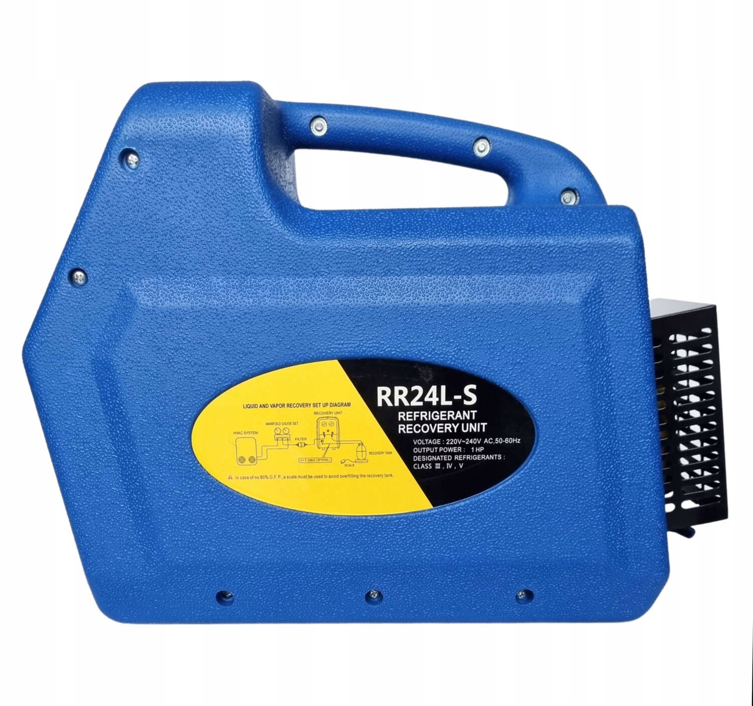 Stacja do odzysku czynnika R32 R134a R404a 1234yf UDT z separatorem oleju Czynnik chłodniczy obsługa obu czynników