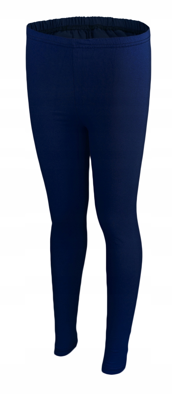 

Damskie Spodnie Legginsy Gładkie Navy Pl Adi _3XL