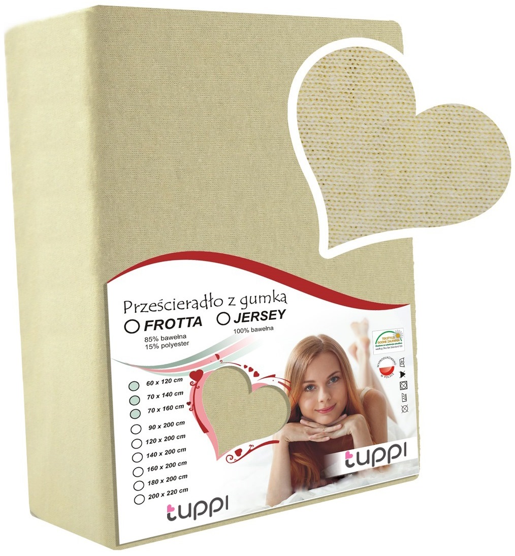 

Prześcieradło Do Łóżeczka Z Gumką 120x60 Jersey