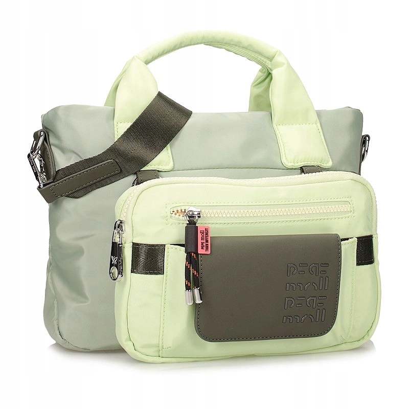 Módní zelená dámská kabelka přes rameno Pepe moll 251241 Tecno Tri-green