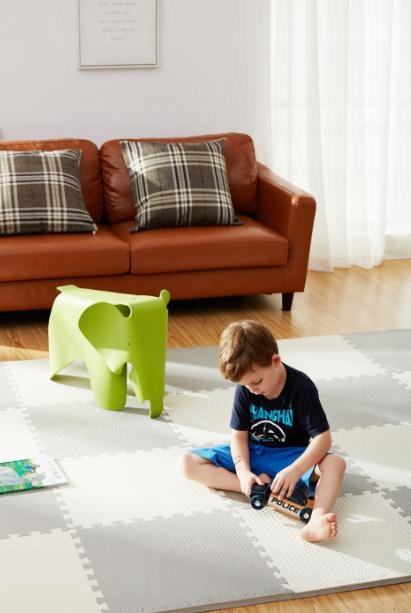 DUŻE PUZZLE PIANKOWE DUŻA MATA PIANKOWA DLA DZIECI 4 SZT EL GRUBA 120x120cm Certyfikaty, opinie, atesty CE EN 71