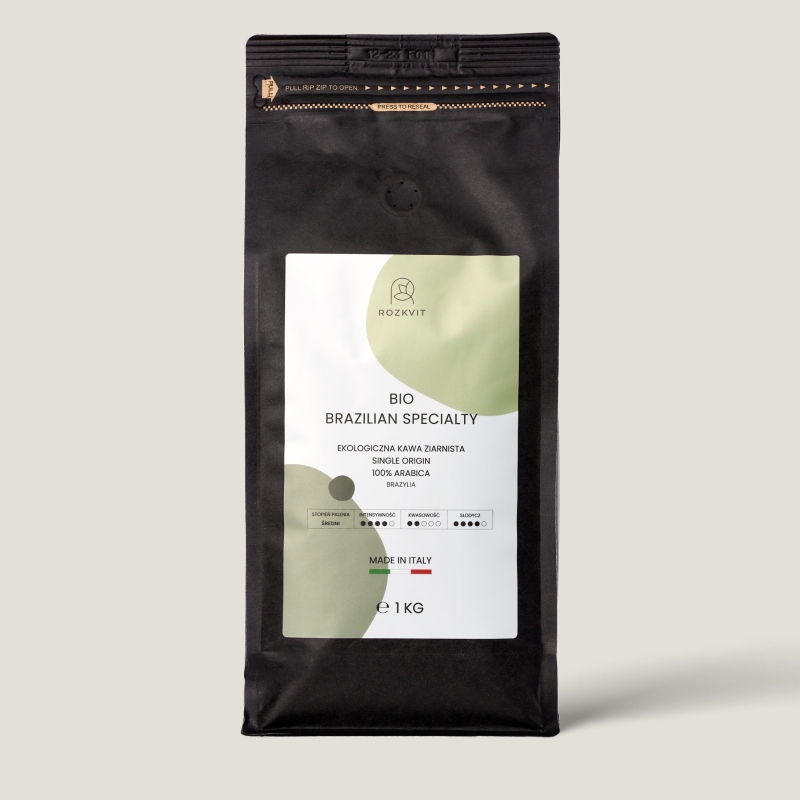 Bio Brazilská Specialita Ekologická káva Sladká Brazílie ve Vašem Šálku