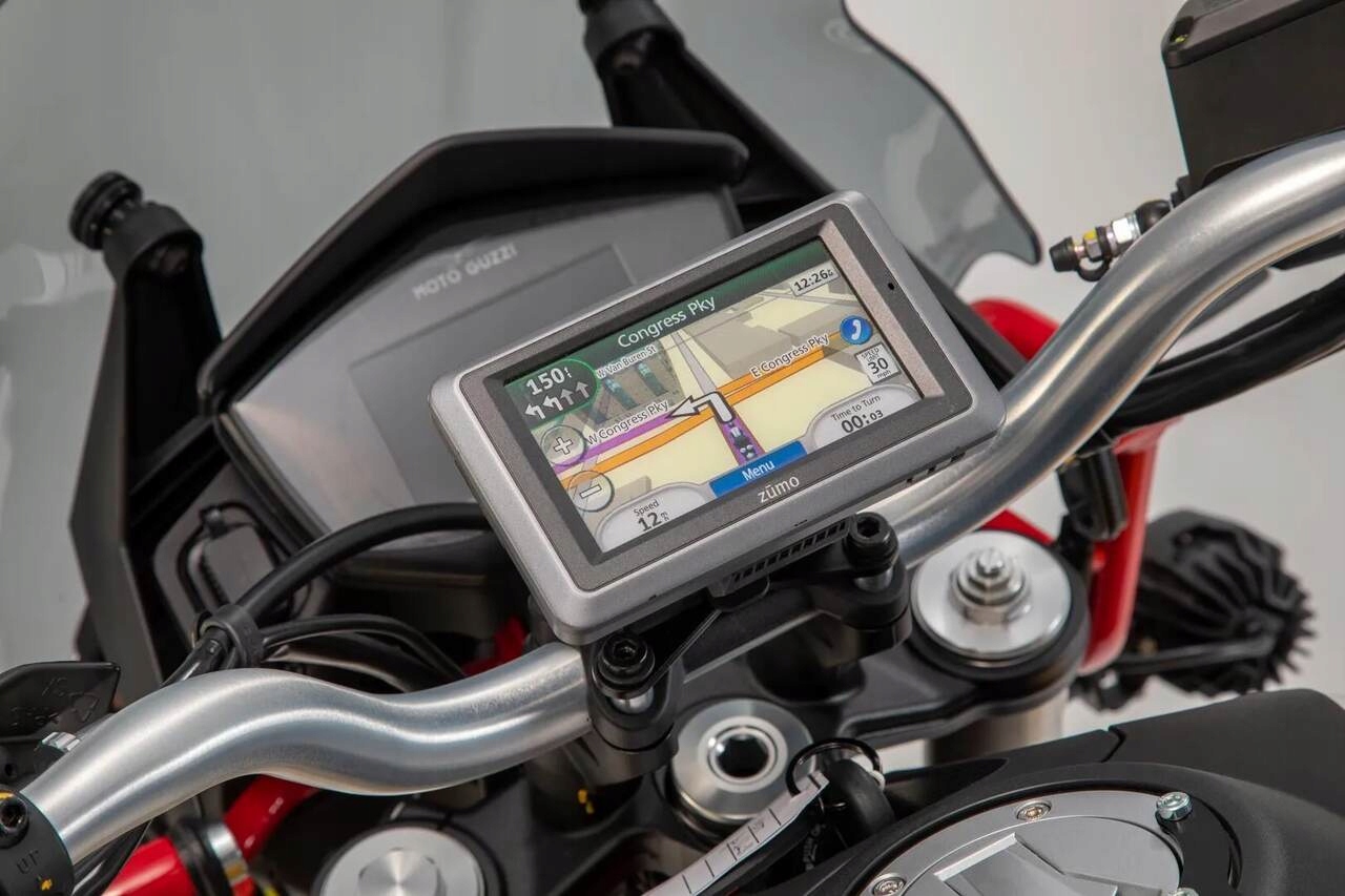 Držiak Gps Sw-motech Handlebar Gps Mount Moto Guzzi V85 850 Tt