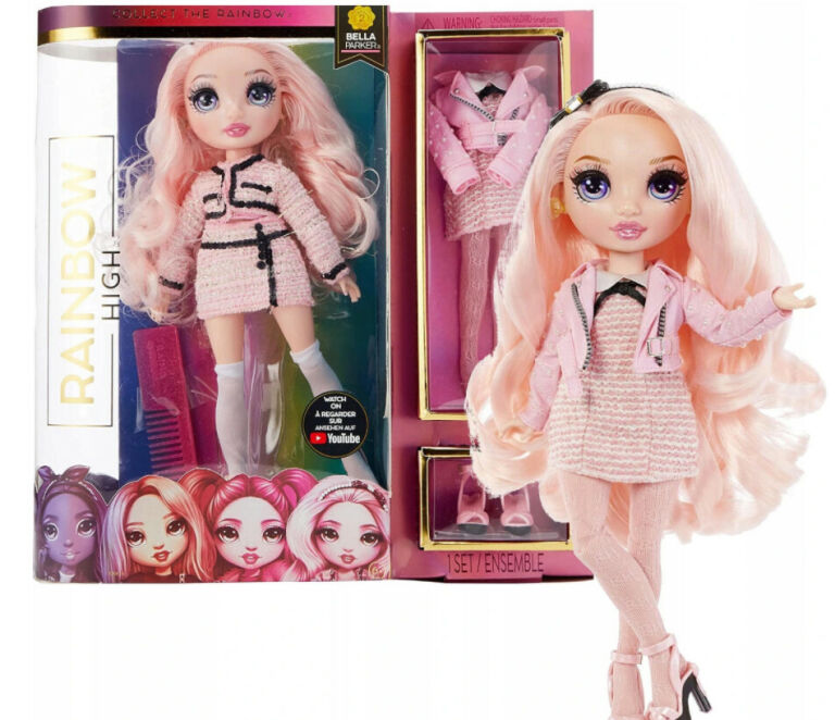 

Rainbow High Bella Parker- Różowa 570738