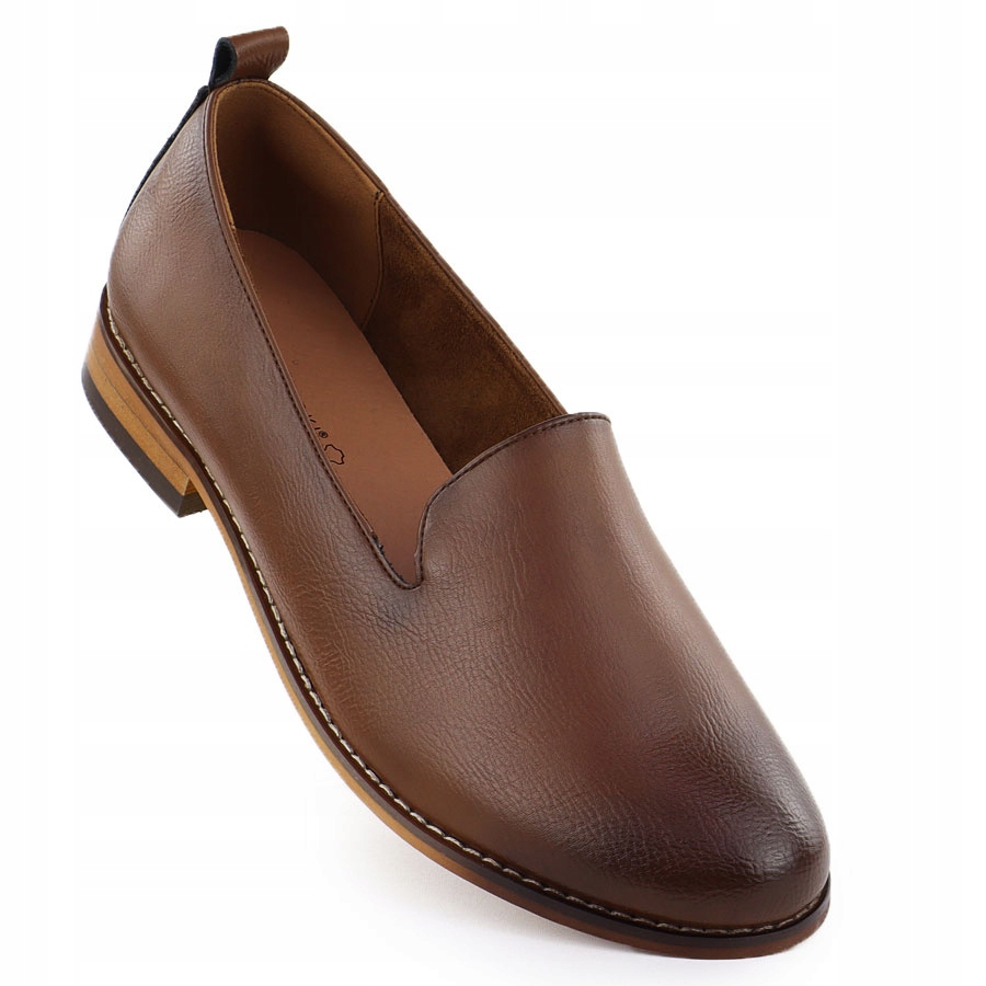 Lordsy lakované hnědé Potocki 25-19337 36