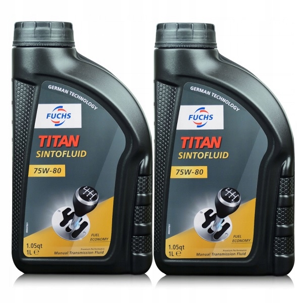 Fuchs Titan Sintofluid 75W80 olej przekładniowy 2 x 602072726 2L