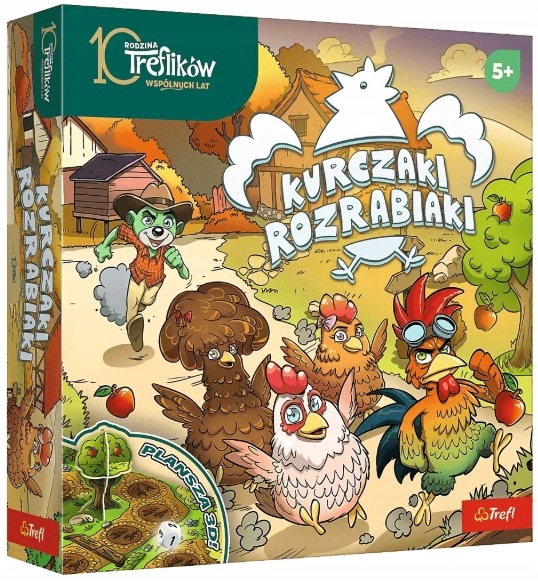Trefl Gra rodzinna Kurczaki Rozrabiaki 03073