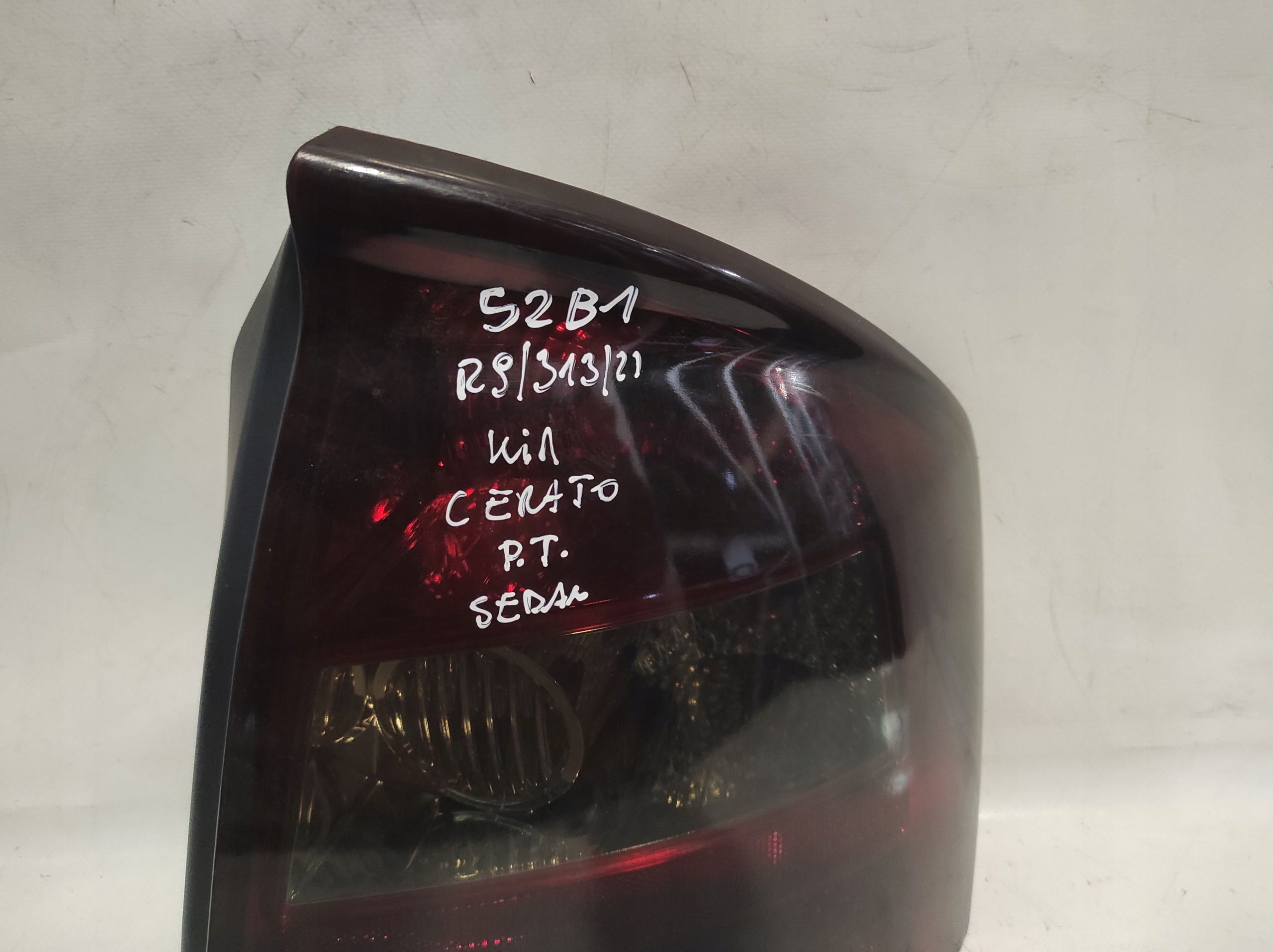 Kia Cerato and sedan light right rear part rear
