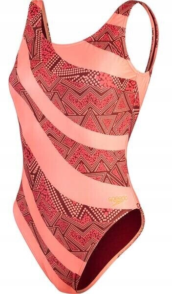 Speedo Alv Deep Ubk Strój kąpielowy jednoczęściowy damski Rozmiar 46