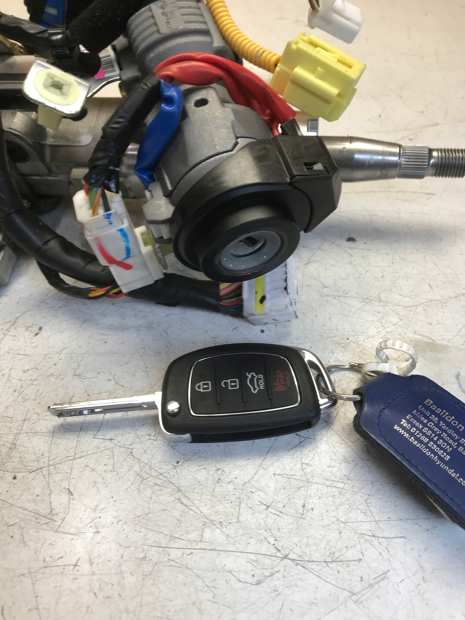 ignition key HYUNDAI I40