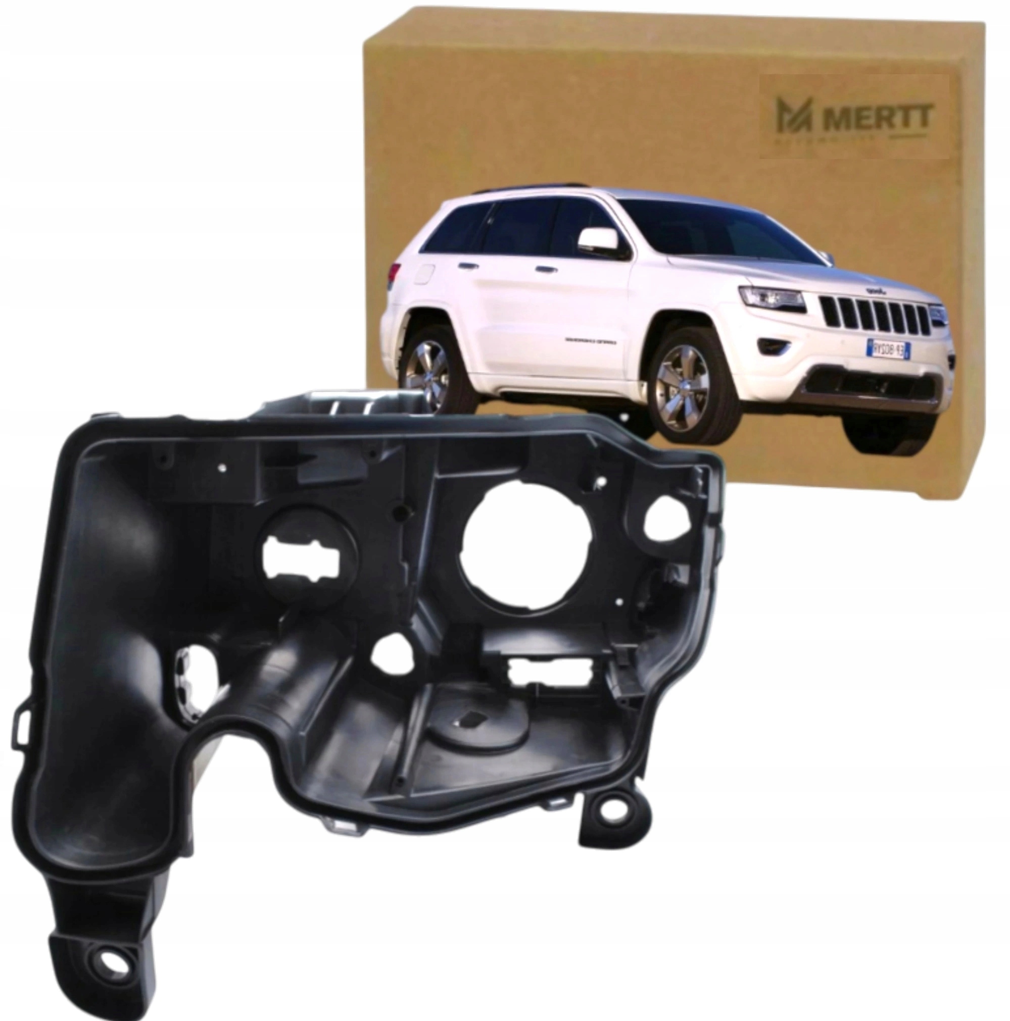 Levé Pouzdro reflektorové lampy Jeep Grand Cherokee WK2 14-22 Xenon