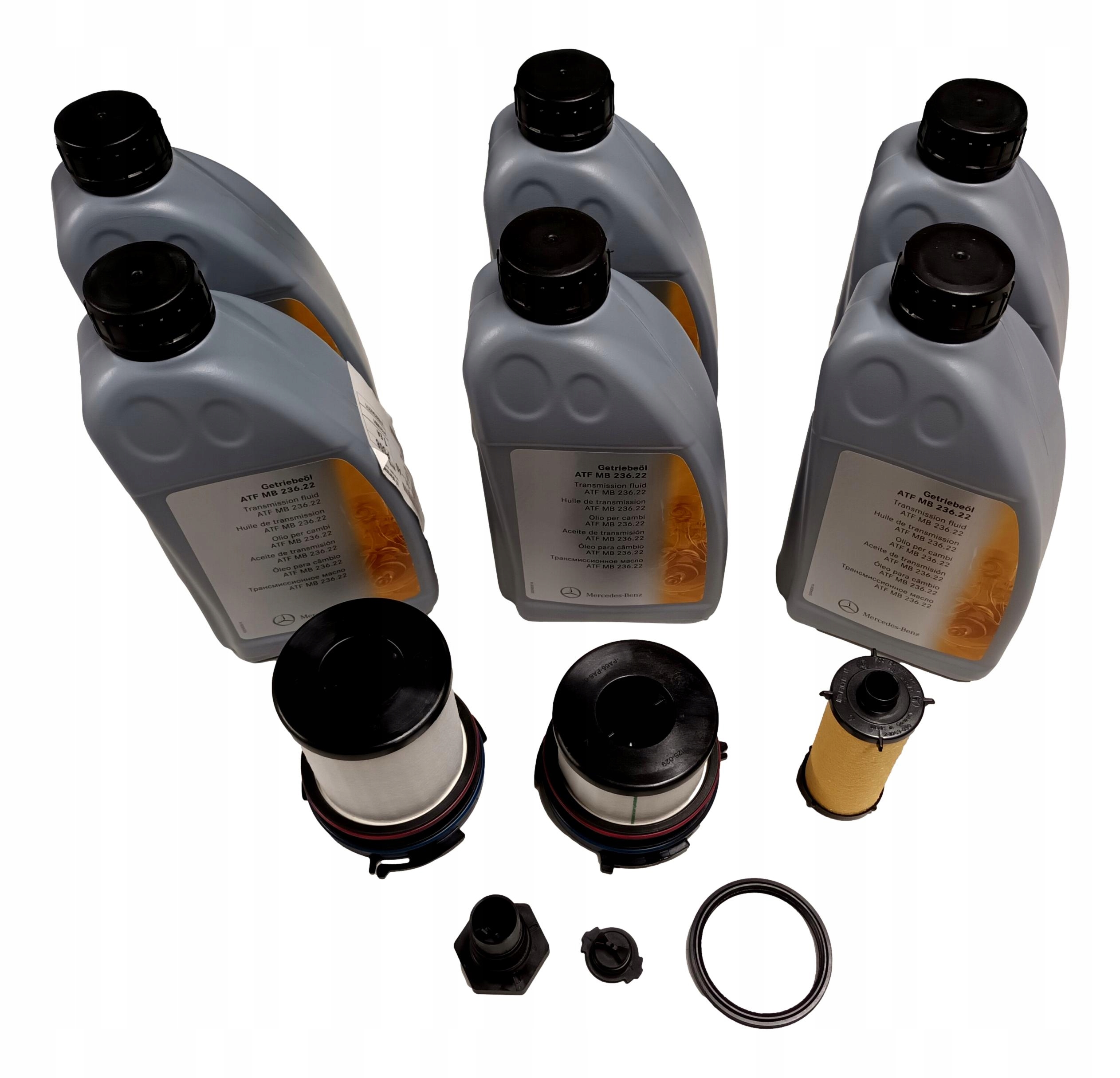 Mercedes 724.1 8G Dct Sada pro výměnu oleje v převodovce