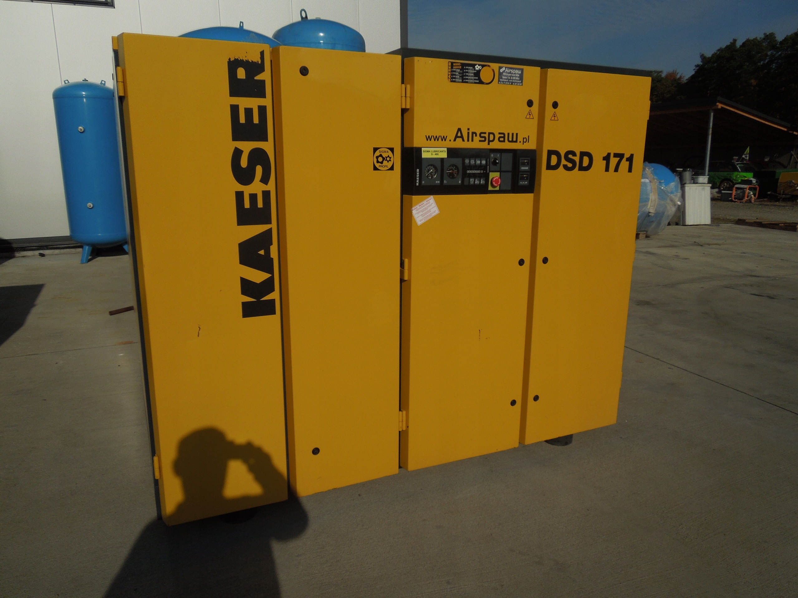 KOMPRESOR ŚRUBOWY KAESER DSD171 90Kw !!