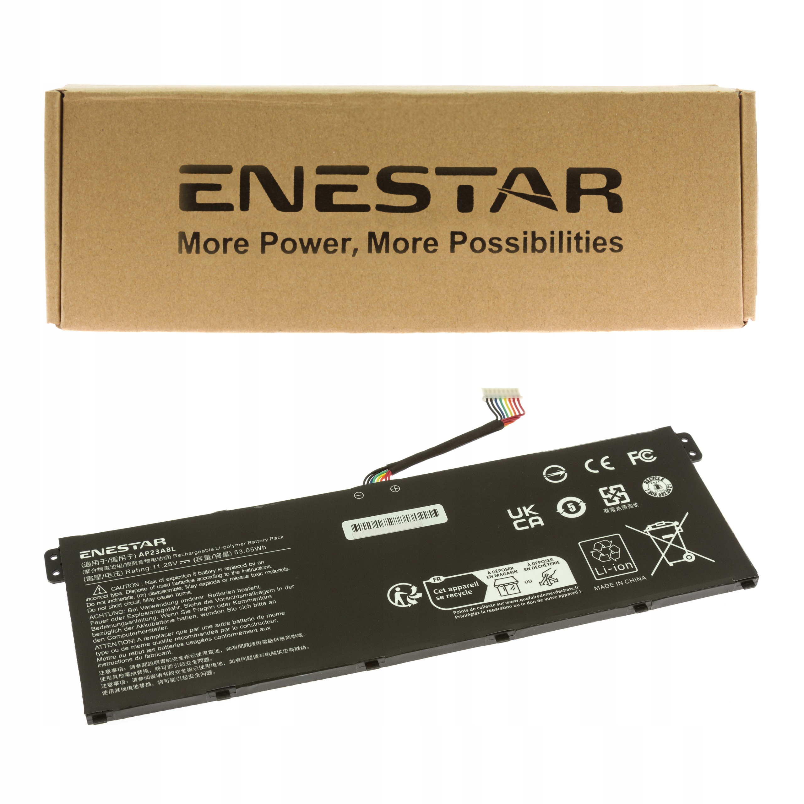 Premium bateria do Acer AP18C8K Aspire 5 A515-57 A315-23 C933 TravelMate P2