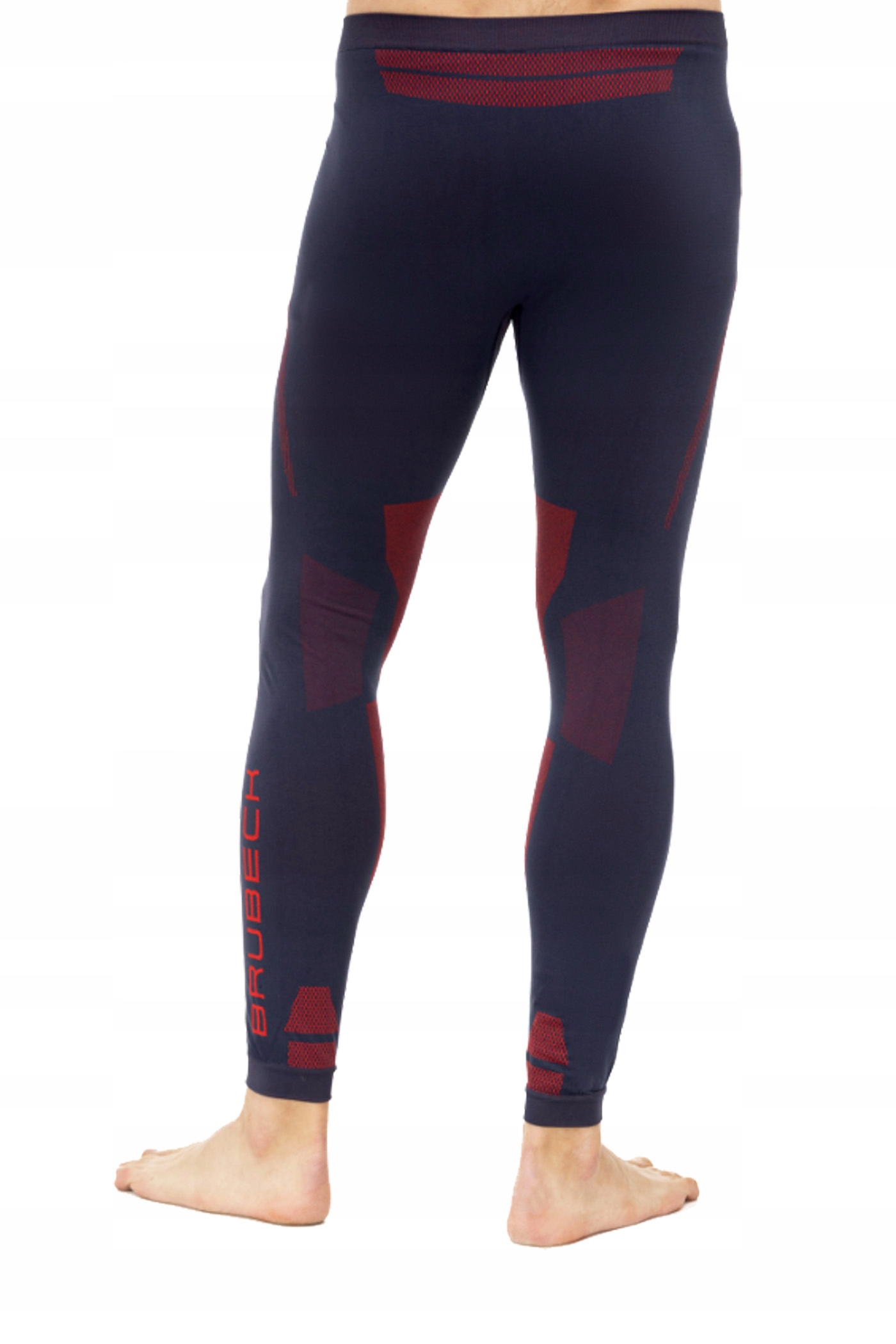 BRUBECK KOMPLET BIELIZNY TERMOAKTYWNEJ DRY MĘSKI CIEMNONIEBIESKI/CZERWONY M Kolekcja Dry